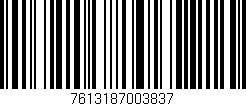 Código de barras (EAN, GTIN, SKU, ISBN): '7613187003837'