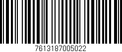 Código de barras (EAN, GTIN, SKU, ISBN): '7613187005022'