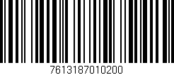Código de barras (EAN, GTIN, SKU, ISBN): '7613187010200'