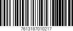 Código de barras (EAN, GTIN, SKU, ISBN): '7613187010217'