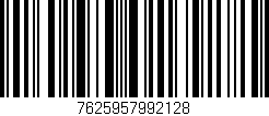 Código de barras (EAN, GTIN, SKU, ISBN): '7625957992128'
