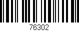 Código de barras (EAN, GTIN, SKU, ISBN): '76302'