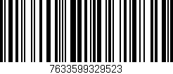 Código de barras (EAN, GTIN, SKU, ISBN): '7633599329523'
