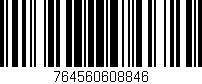 Código de barras (EAN, GTIN, SKU, ISBN): '764560608846'
