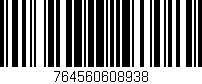 Código de barras (EAN, GTIN, SKU, ISBN): '764560608938'
