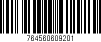 Código de barras (EAN, GTIN, SKU, ISBN): '764560609201'