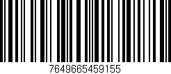 Código de barras (EAN, GTIN, SKU, ISBN): '7649665459155'