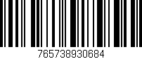 Código de barras (EAN, GTIN, SKU, ISBN): '765738930684'
