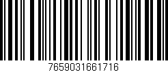 Código de barras (EAN, GTIN, SKU, ISBN): '7659031661716'