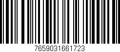 Código de barras (EAN, GTIN, SKU, ISBN): '7659031661723'