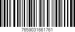 Código de barras (EAN, GTIN, SKU, ISBN): '7659031661761'