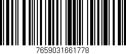 Código de barras (EAN, GTIN, SKU, ISBN): '7659031661778'