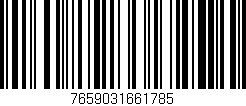 Código de barras (EAN, GTIN, SKU, ISBN): '7659031661785'