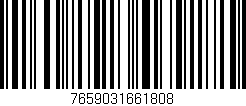Código de barras (EAN, GTIN, SKU, ISBN): '7659031661808'