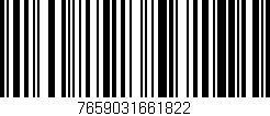 Código de barras (EAN, GTIN, SKU, ISBN): '7659031661822'