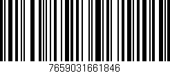 Código de barras (EAN, GTIN, SKU, ISBN): '7659031661846'