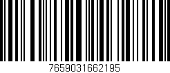 Código de barras (EAN, GTIN, SKU, ISBN): '7659031662195'