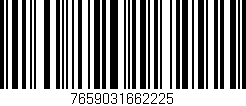 Código de barras (EAN, GTIN, SKU, ISBN): '7659031662225'