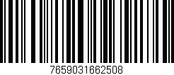Código de barras (EAN, GTIN, SKU, ISBN): '7659031662508'