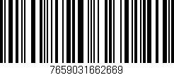 Código de barras (EAN, GTIN, SKU, ISBN): '7659031662669'