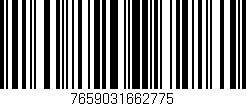 Código de barras (EAN, GTIN, SKU, ISBN): '7659031662775'