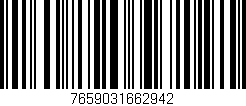 Código de barras (EAN, GTIN, SKU, ISBN): '7659031662942'