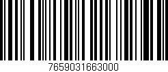 Código de barras (EAN, GTIN, SKU, ISBN): '7659031663000'