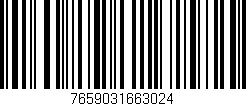 Código de barras (EAN, GTIN, SKU, ISBN): '7659031663024'