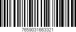 Código de barras (EAN, GTIN, SKU, ISBN): '7659031663321'
