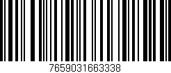 Código de barras (EAN, GTIN, SKU, ISBN): '7659031663338'