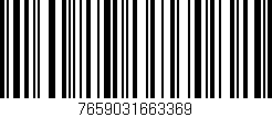 Código de barras (EAN, GTIN, SKU, ISBN): '7659031663369'
