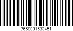Código de barras (EAN, GTIN, SKU, ISBN): '7659031663451'