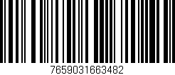 Código de barras (EAN, GTIN, SKU, ISBN): '7659031663482'