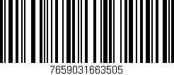Código de barras (EAN, GTIN, SKU, ISBN): '7659031663505'