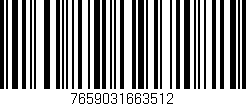 Código de barras (EAN, GTIN, SKU, ISBN): '7659031663512'