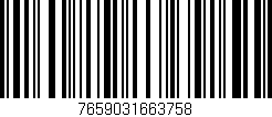 Código de barras (EAN, GTIN, SKU, ISBN): '7659031663758'