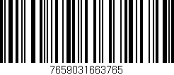 Código de barras (EAN, GTIN, SKU, ISBN): '7659031663765'