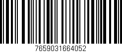 Código de barras (EAN, GTIN, SKU, ISBN): '7659031664052'