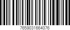 Código de barras (EAN, GTIN, SKU, ISBN): '7659031664076'