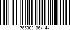 Código de barras (EAN, GTIN, SKU, ISBN): '7659031664144'