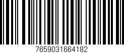 Código de barras (EAN, GTIN, SKU, ISBN): '7659031664182'