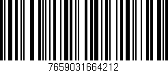 Código de barras (EAN, GTIN, SKU, ISBN): '7659031664212'
