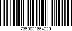 Código de barras (EAN, GTIN, SKU, ISBN): '7659031664229'