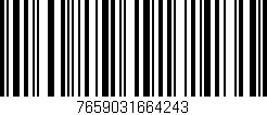 Código de barras (EAN, GTIN, SKU, ISBN): '7659031664243'