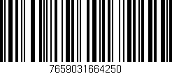 Código de barras (EAN, GTIN, SKU, ISBN): '7659031664250'