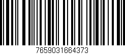Código de barras (EAN, GTIN, SKU, ISBN): '7659031664373'