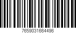 Código de barras (EAN, GTIN, SKU, ISBN): '7659031664496'