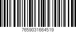 Código de barras (EAN, GTIN, SKU, ISBN): '7659031664519'