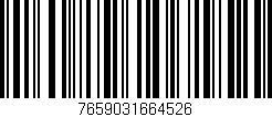 Código de barras (EAN, GTIN, SKU, ISBN): '7659031664526'