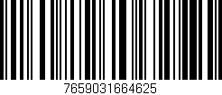 Código de barras (EAN, GTIN, SKU, ISBN): '7659031664625'